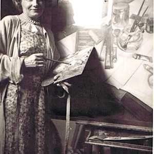 Ingegnoli Maria nello studio - Maria Ingegnoli